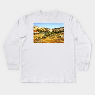 Utah State Route 12 Scenic Drive Kids Long Sleeve T-Shirt